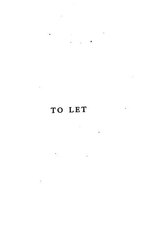 John Galsworthy: To let (1921, C. Scribner's Sons)