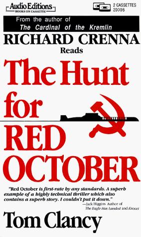 Tom Clancy, Richard Crenna: The Hunt for Red October (Unabridged) (AudiobookFormat, 1993, The Audio Partners)