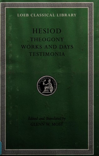 Hesiod, Glenn W. Most: Hesiod (Hardcover, 2006, Harvard University Press)
