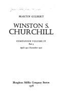 Martin Gilbert: Winston S. Churchill (Hardcover, 1978, Houghton Mifflin (T))