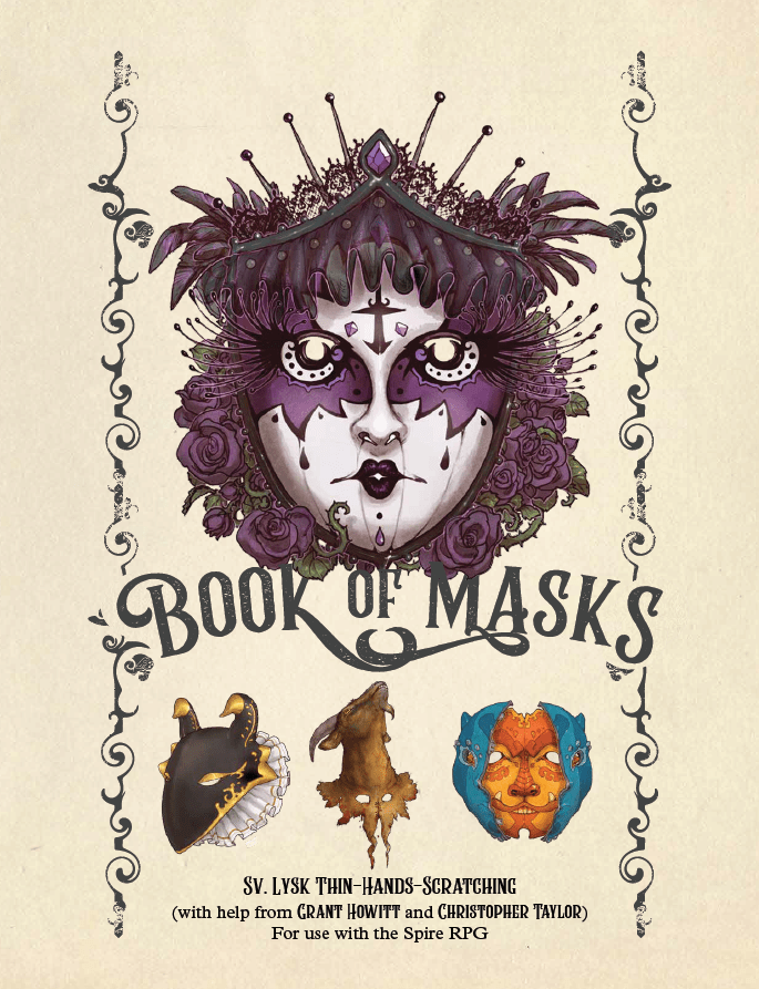 Grant Howitt, Christopher Taylor: Book of Masks (Paperback, 2018, Rowan Rook and Decard)
