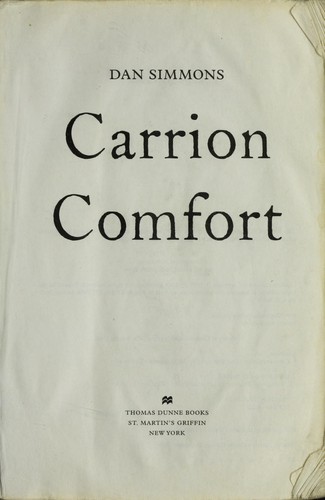Dan Simmons: Carrion comfort (2009, Thomas Dunne Books/St. Martin's Griffin)