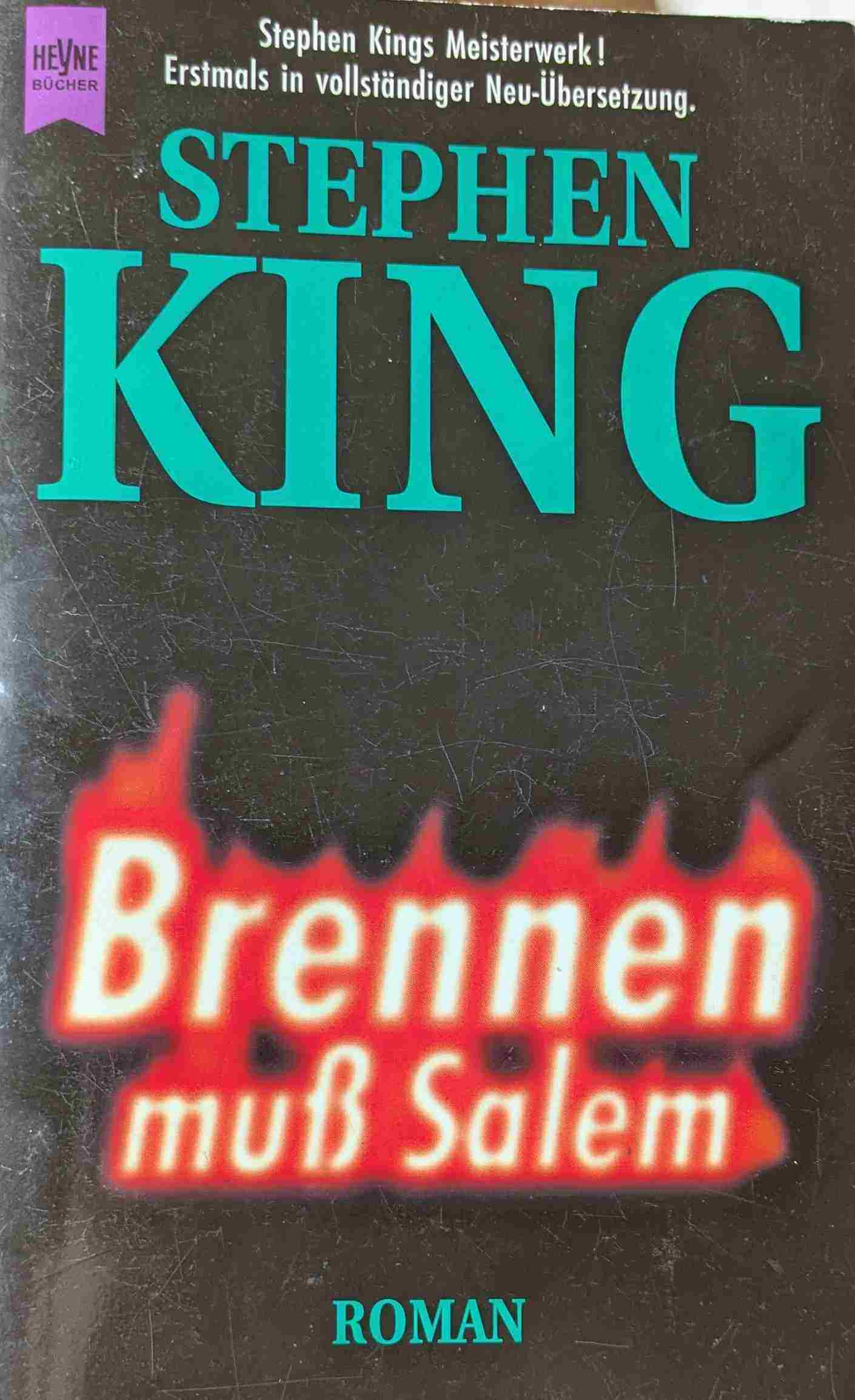 Stephen King: Brennen muss Salem (Paperback, German language, 1995, Heyne)