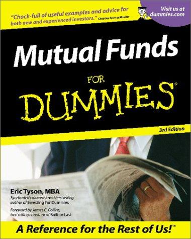 Eric Tyson: Mutual funds for dummies (2001, Hungry Minds)