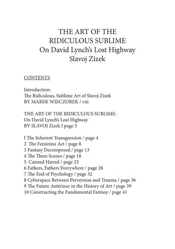 Slavoj Žižek: The art of the ridiculous sublime (2000, Walter Chapin Simpson Center for the Humanities/University of Washington)