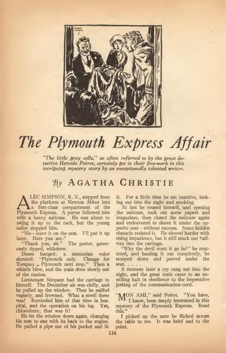 Agatha Christie: The Plymouth Express Affair (Book Magazine)