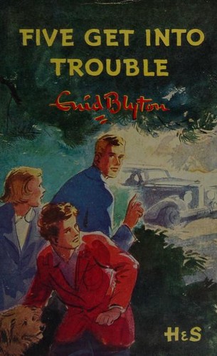 Enid Blyton: Five Get into Trouble (1970, Brockhampton Press)