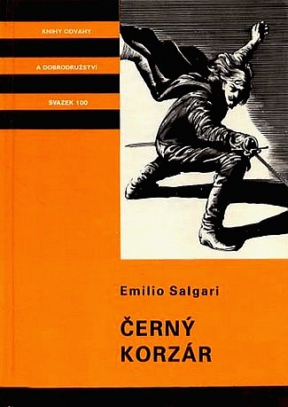Emilio Salgari: Černý korzár (Hardcover, Czech language, 1988, Albatros)