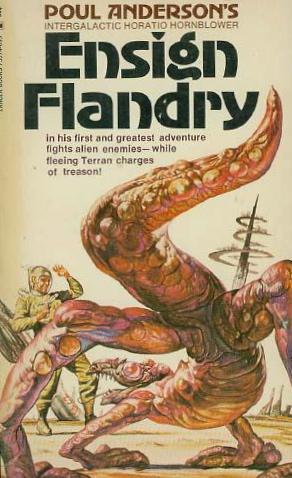 Poul Anderson: Ensign Flandry (Paperback, 1972, Lancer Books)