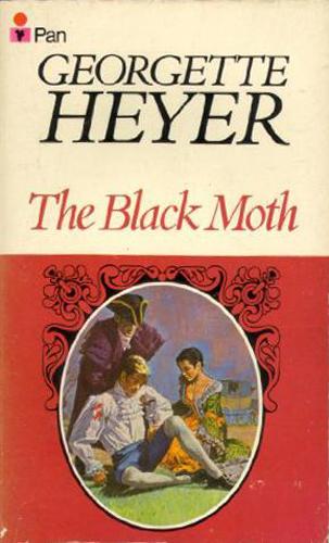 Georgette Heyer: The black moth. (1981, Pan in association with Heinemann)