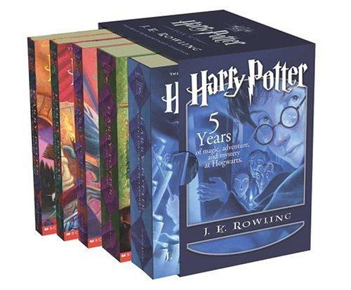 J. K. Rowling, Mary GrandPré: Harry Potter Paperback Boxed Set (Books 1-5) (2004, Scholastic Inc.)