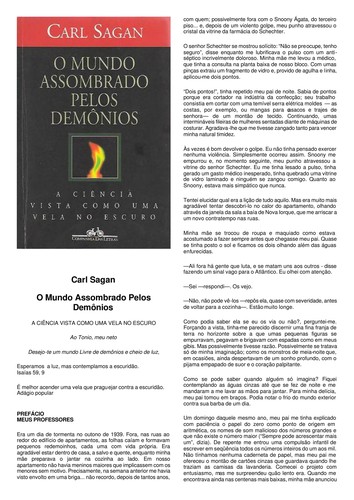 Carl Sagan: Mundo Assombrado Pelos Demônios, O (Paperback, Portuguese language, 2002, Companhia das Letras)