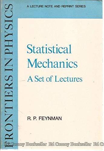 Richard P. Feynman: Statistical mechanics : a set of lectures (1972)