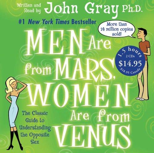 John Gray: Men are From Mars, Women are From Venus Low Price CD (2007, HarperAudio)