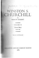 Martin Gilbert: Winston S. Churchill (1983, Houghton Mifflin Company)