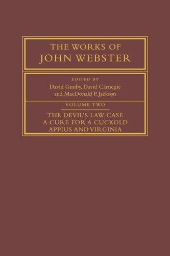 John Webster: The Works of John Webster (Paperback, 2008, Cambridge University Press)