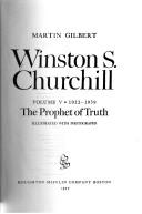 Martin Gilbert: Winston S. Churchill. (Hardcover, 1977, Houghton Mifflin)