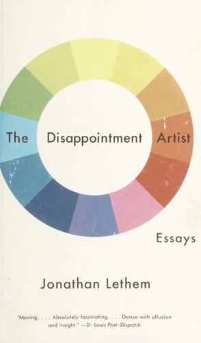 Jonathan Lethem: The Disappointment Artist (Paperback, 2006, Vintage)