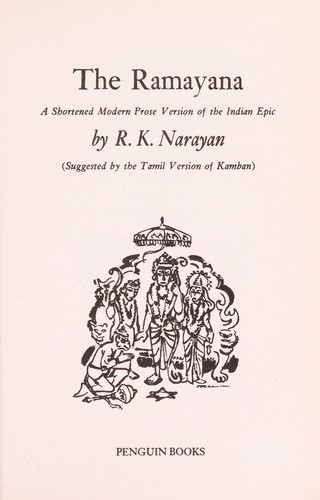 R.K. Narayan: The Ramayana (1977, Penguin)