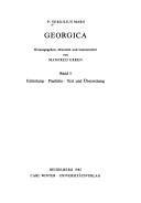 Publius Vergilius Maro: Georgica (German language, 1985, C. Winter)