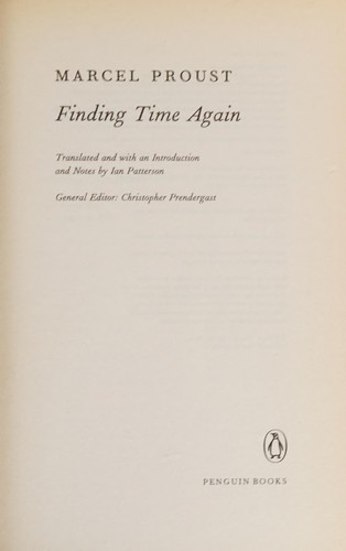 Marcel Proust: In search of lost time (2003, Penguin Classics)