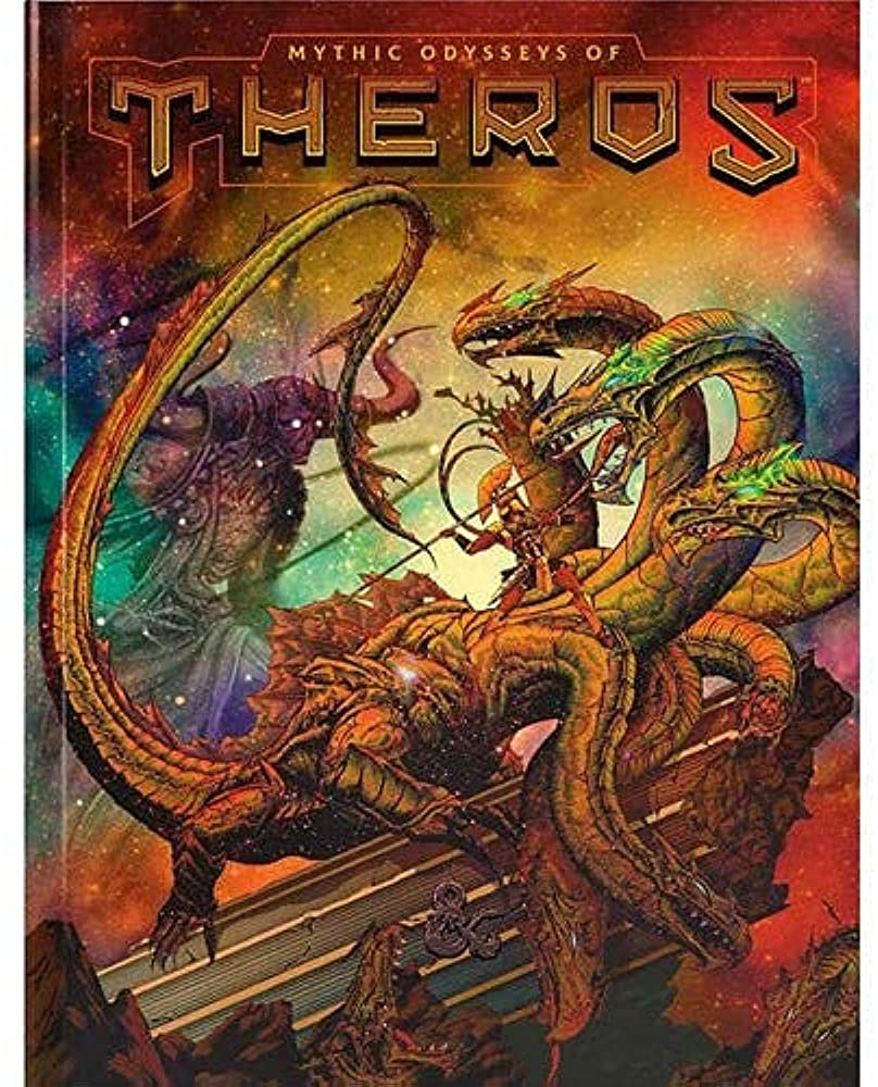 James Wyatt, Jeremy Crawford, Ari Levitch, Adam Lee, James Introcaso, Ben Petrisor, Dan Dillon, F. Wesley Schneider, Kate Baker, Bill benham, Orion D. Black, John Compton, Kelly Digges, Jessica Price, Morrigan Robbins, Amber Scott, Greg A. Vaughn: Mythic Odysseys of Theros (Hardcover, 2020, Wizards of the Coast)