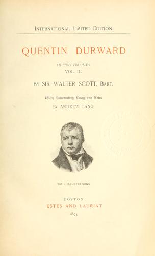 Sir Walter Scott: Waverley novels (1893, Estes and Lauriat)