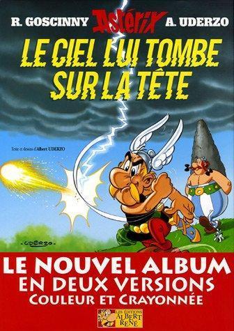 Albert Uderzo: Le ciel lui tombe sur la tête (French language)