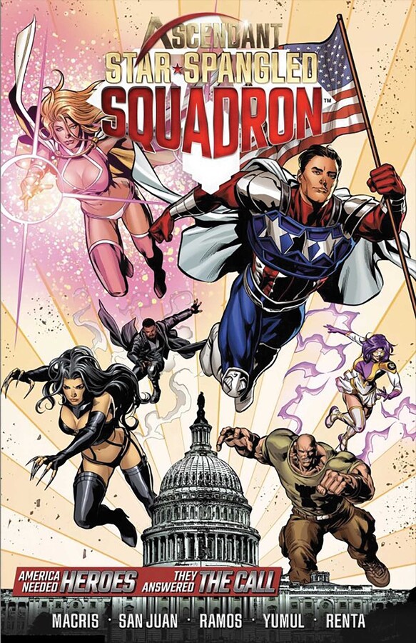 Alexander Macris, David Campiti: Star Spangled Squadron (GraphicNovel, 2023, Ascendant Comics)