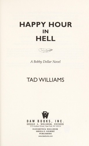 Tad Williams: Happy hour in hell (2013, Hodder & Stoughton)