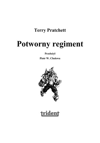 Terry Pratchett: Potworny regiment (Polish language, 2008, Pro szyn ski i S-ka)