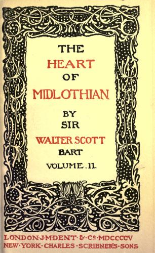 Sir Walter Scott: Waverley novels (1897, J.M. Dent)