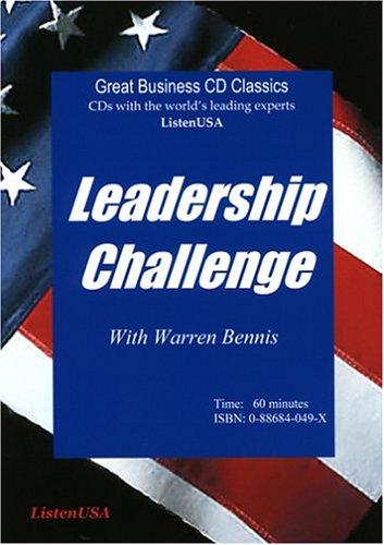 Warren G. Bennis: The Leadership Challenge (AudiobookFormat, 1985, AMR/Advanced Management Reports)