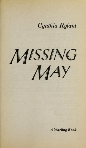 Cynthia Rylant: Missing May (1996, Bantam Doubleday/Dell Yearling)