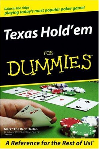 Mark Harlan: Texas Hold'em For Dummies (For Dummies (Sports & Hobbies)) (2006, For Dummies)