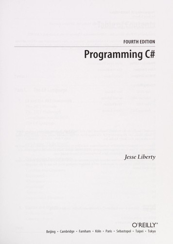 Jesse Liberty: Programming C# (2005, O'Reilly)