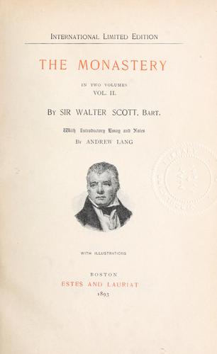 Sir Walter Scott: Waverley novels (1893, Estes and Lauriat)