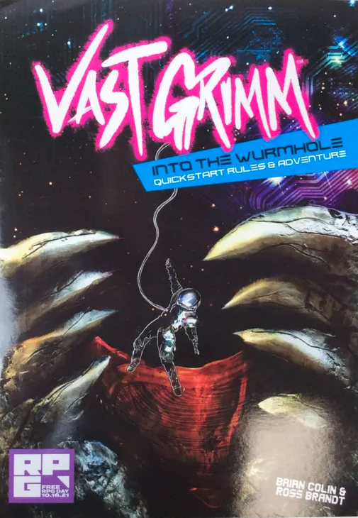 Brian Colin, Ross Brandt: Vast Grimm: Into The Würmhole (Paperback, 2020, Infinite Black, Creature Curation)