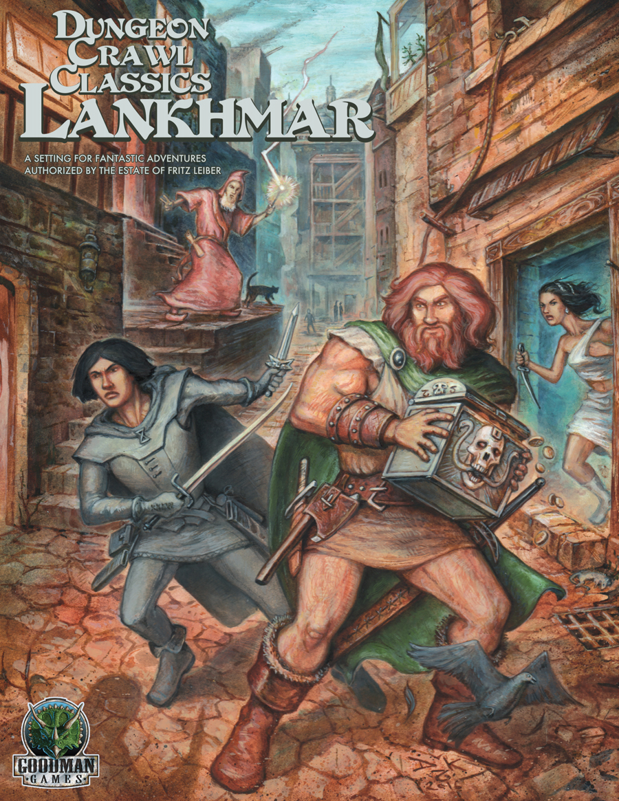 Bob Brinkman, Michael Curtis, Terry Olson, Harley Stroh, Joseph Goodman, Brendan LaSalle, Daniel J. Bishop, Doug Kovacs, Edgar Johnson: Dungeon Crawl Classics Lankhmar Boxed Set (2019, Goodman Games)