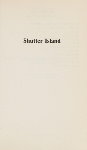 Dennis Lehane: Shutter Island (French language, 2014, Éditions Payot & Rivages)