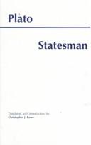 Plato: Statesman (Hackett Publishing Co.) (Paperback, 1999, Hackett Publishing Company)