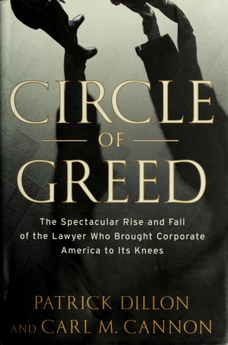 Dillon, Patrick: Circle of greed (2010, Broadway Books)