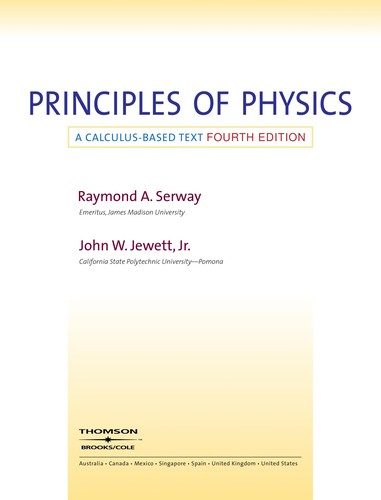 Raymond A. Serway: Principles of physics (2006, Brooks/Cole)