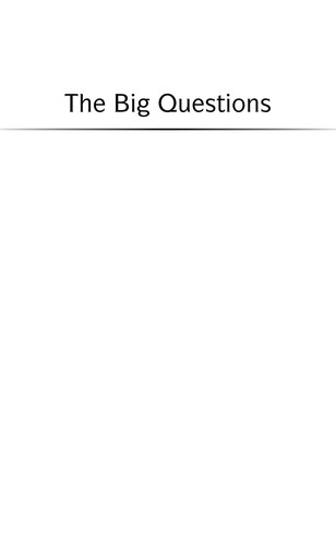 Robert C. Solomon: The big questions (2010, Harcourt College Publishers)