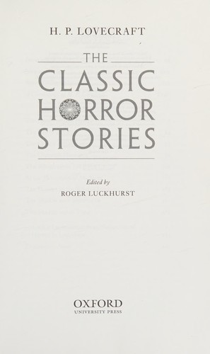 H. P. Lovecraft: The classic horror stories (2013)