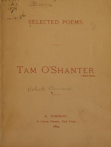 Robert Burns: Tam o' Shanter. (1874, K. Tompkins)