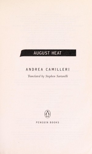 Andrea Camilleri: August heat (2009, Penguin)