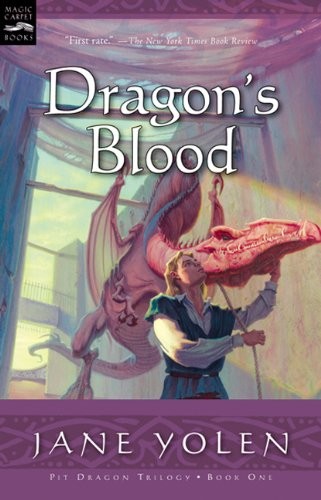 Jane Yolen: Dragon's Blood (Pit Dragon Trilogy) (Hardcover, Tandem Library, Turtleback)