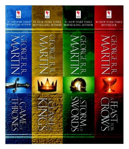 George R.R. Martin: Game of Thrones 4-Book Bundle (2011, Random House, LLC)