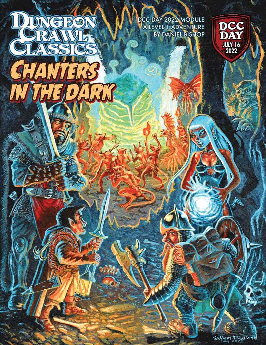 Daniel Bishop: Dungeon Crawl Classics: Chanters In the Dark (Paperback, 2022, Goodman Games)